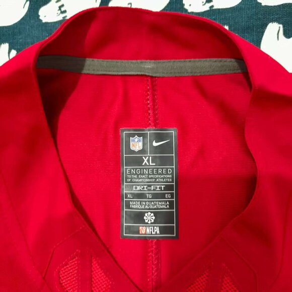 George Kittle Scarlet San Francisco 49ers #85 Nike Jersey - Picture 5 of 8